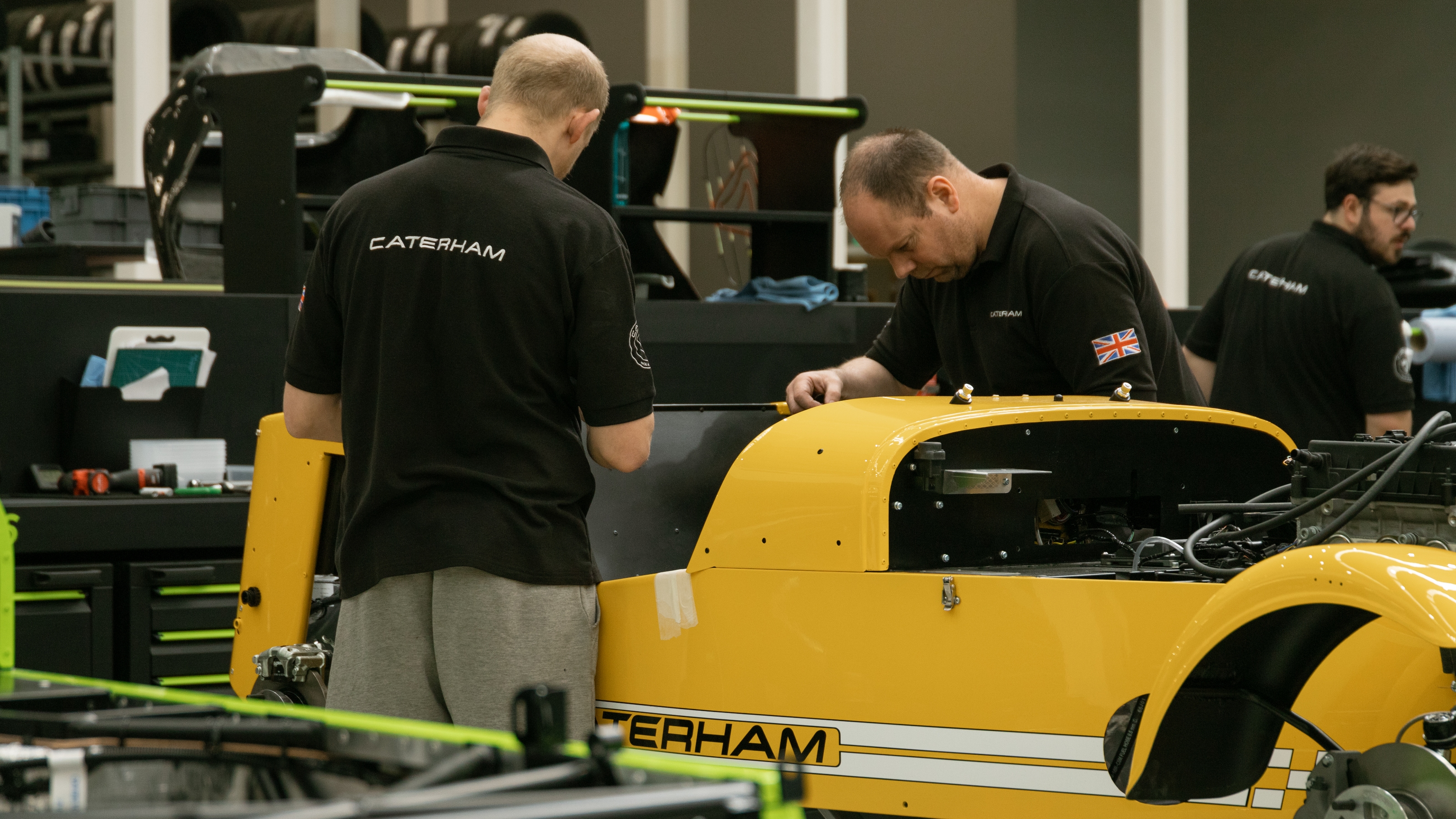 Caterham's new Dartford factory