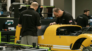 Caterham's new Dartford factory