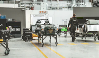Caterham's new Dartford factory