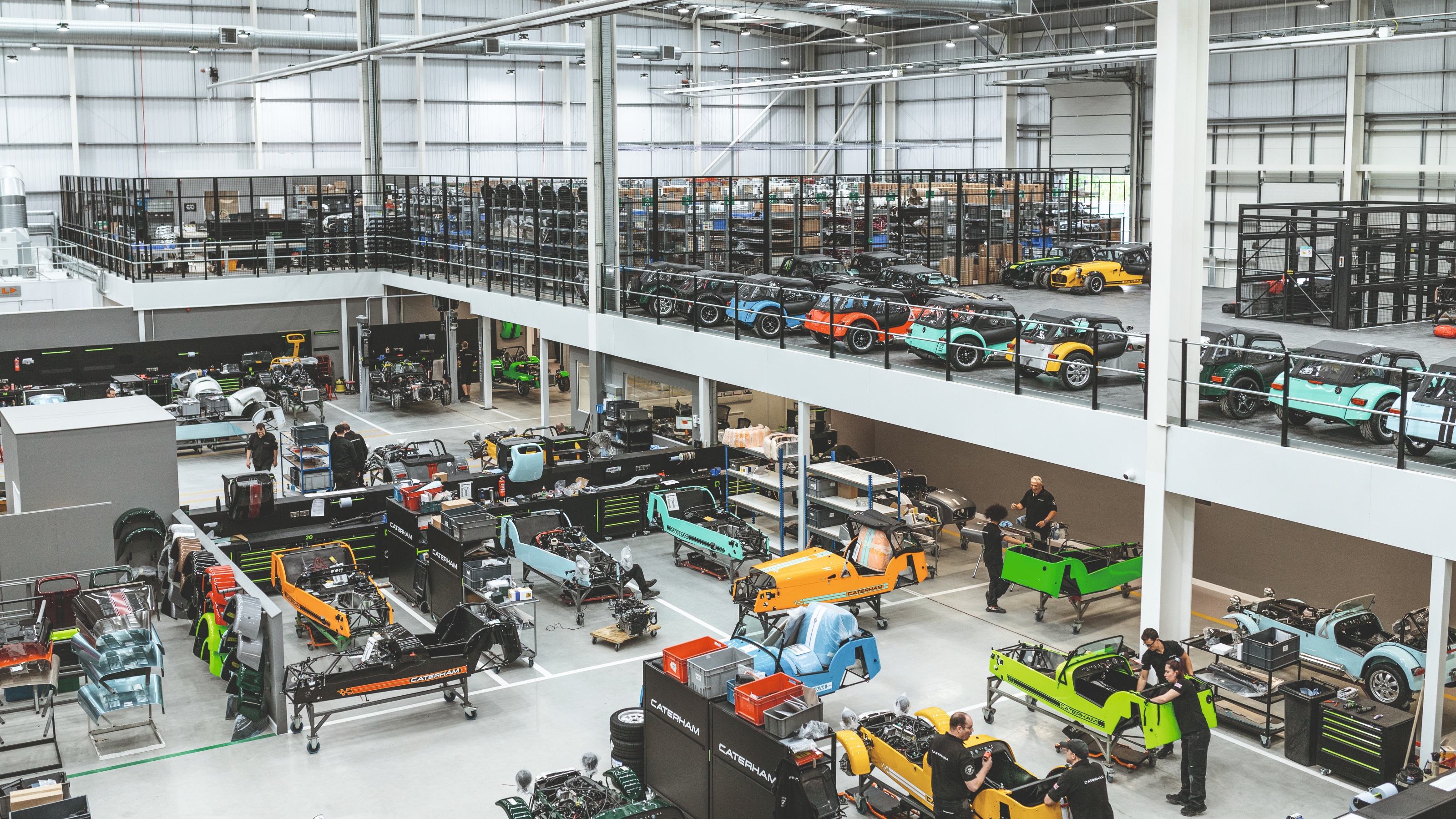 Caterham's new Dartford factory