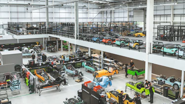 Caterham's new Dartford factory