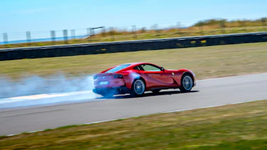 Ferrari 812 Superfast rear drifting