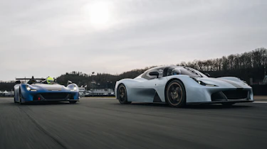 Dallara Stradale front on track