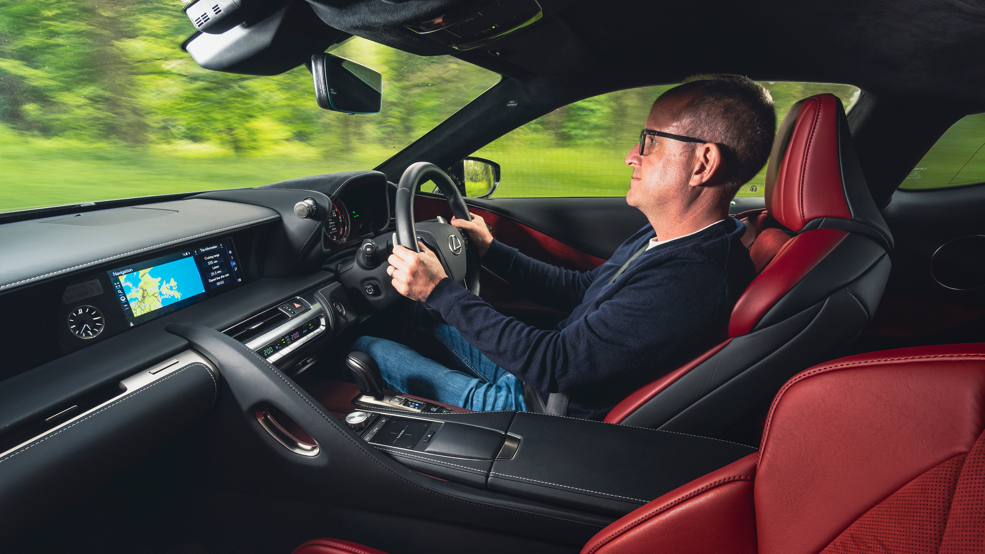 Lexus LC500 – interior