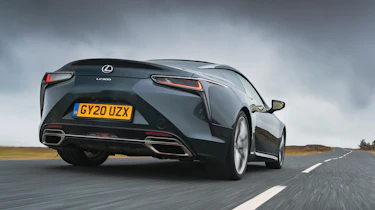 Lexus LC500 – rear