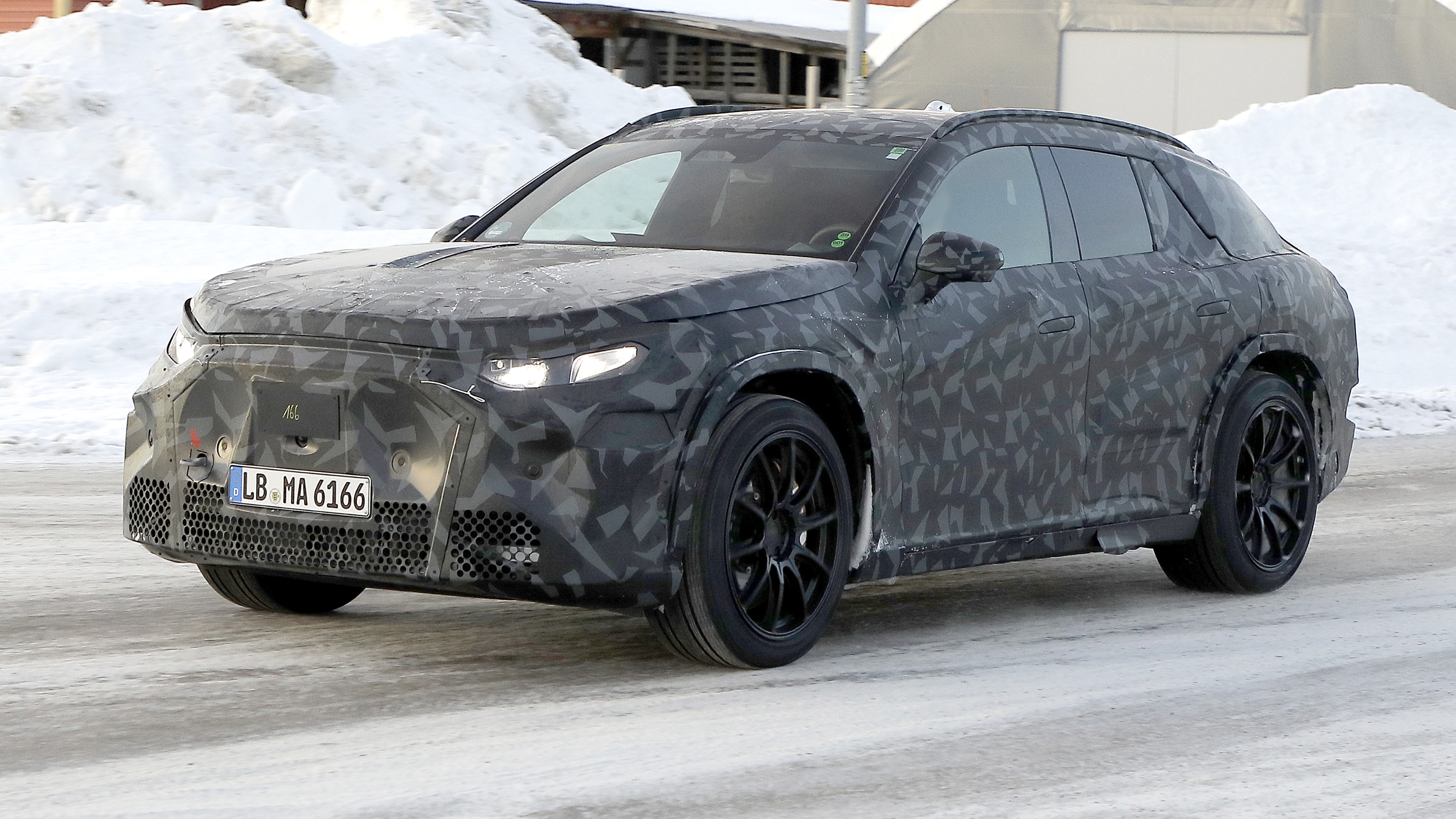 Mercedes-AMG electric SUV front