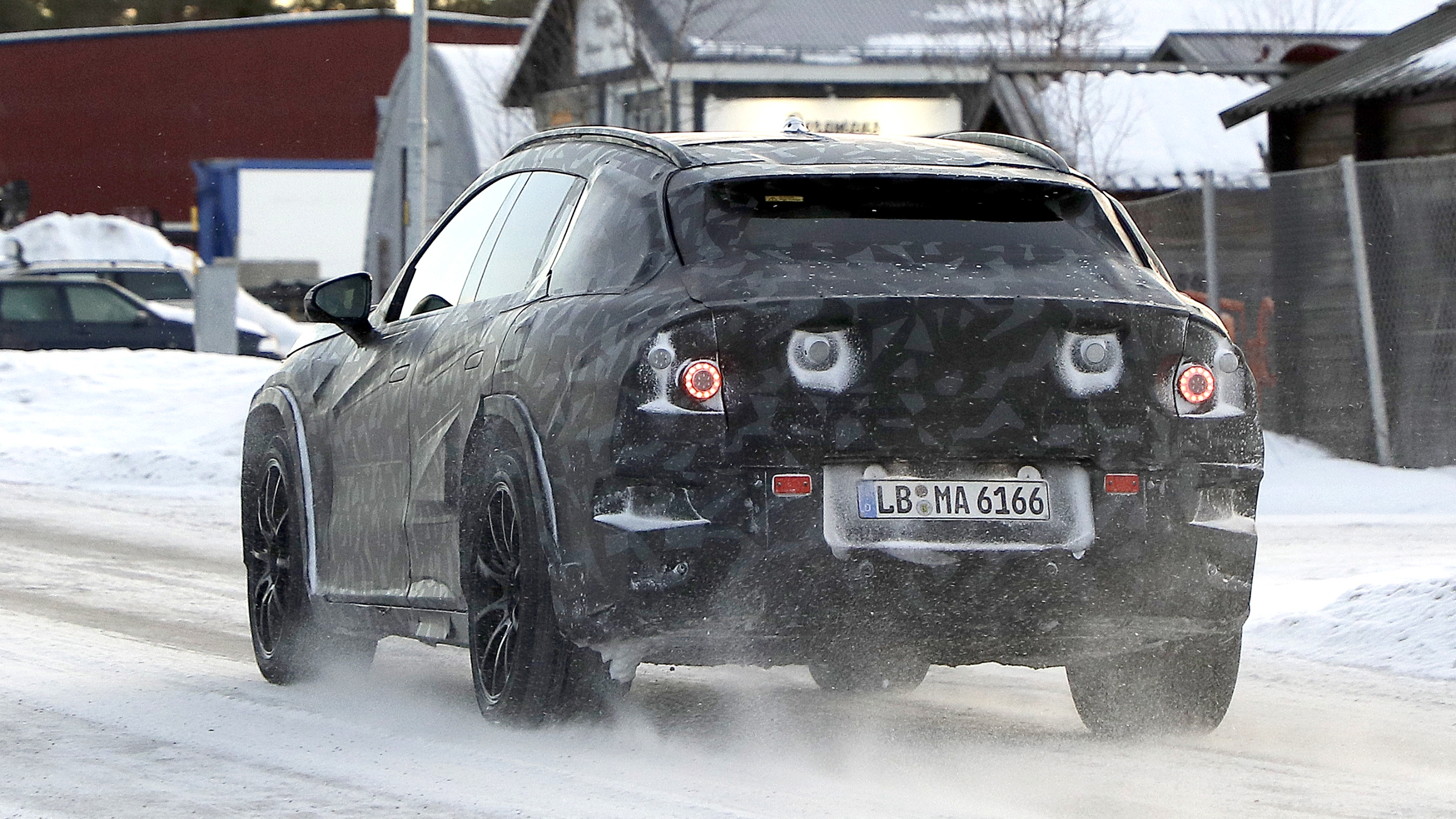 Mercedes-AMG electric SUV rear