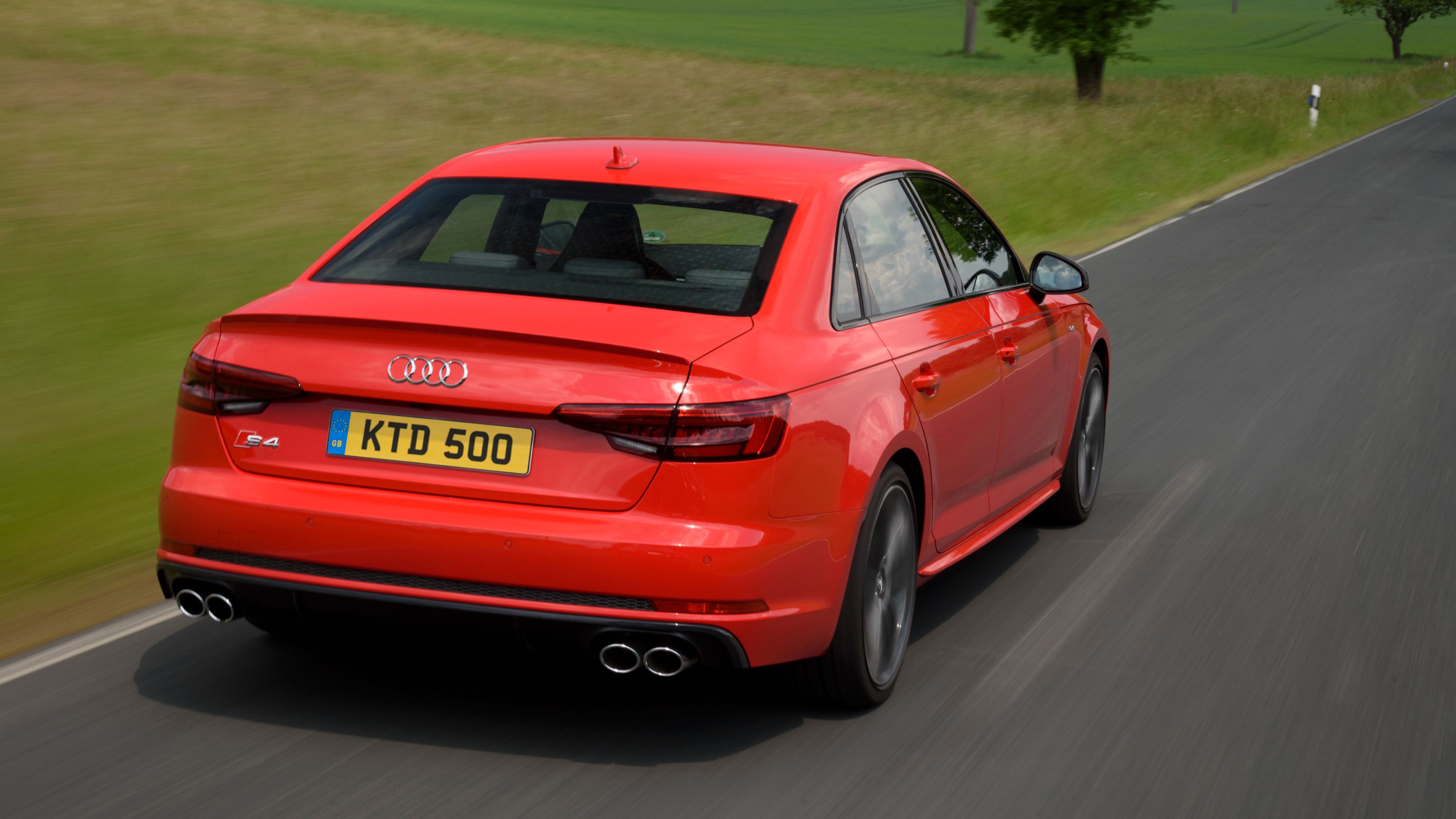Audi S4 B9 rear