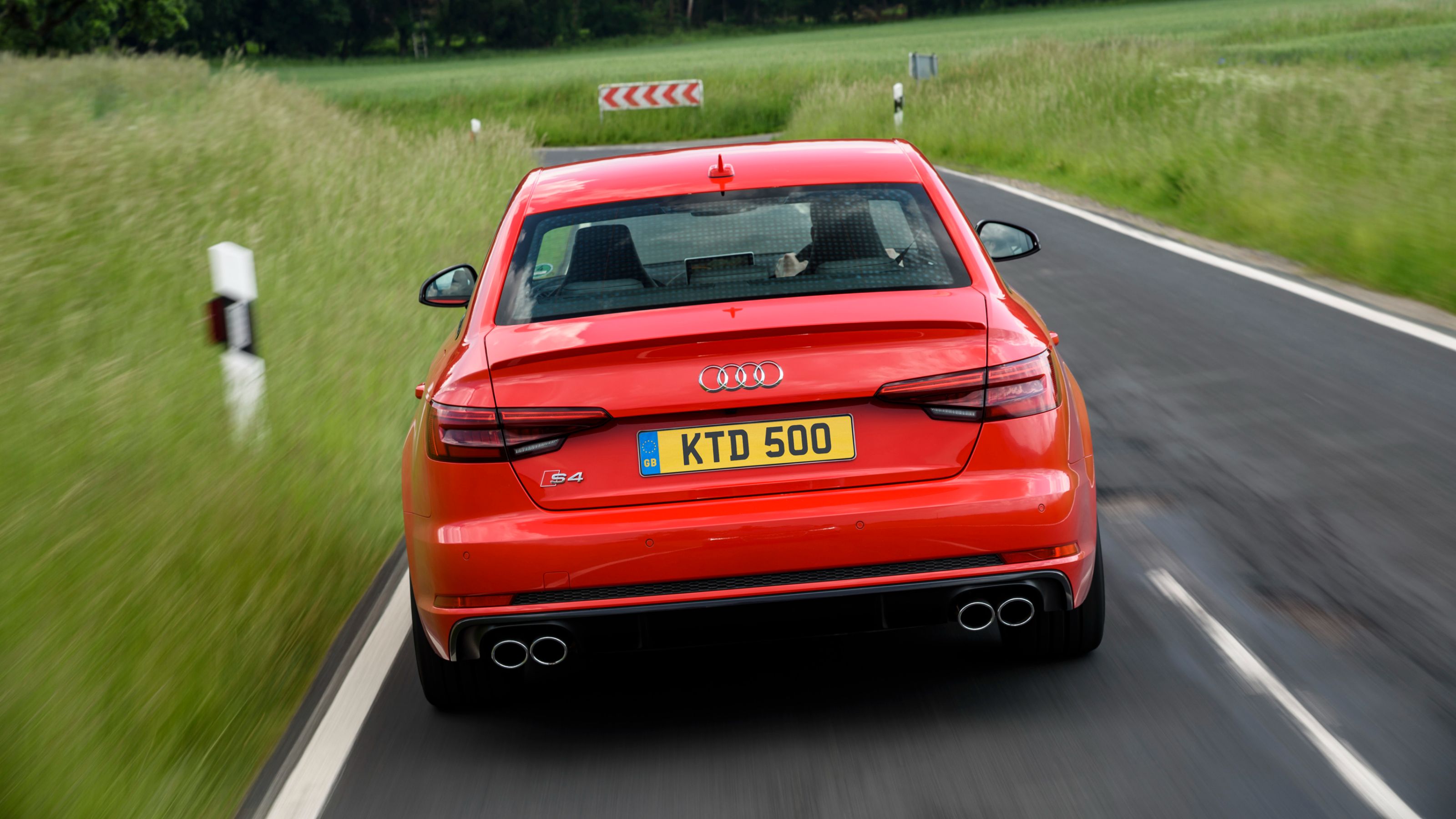 Audi S4 B9 rear