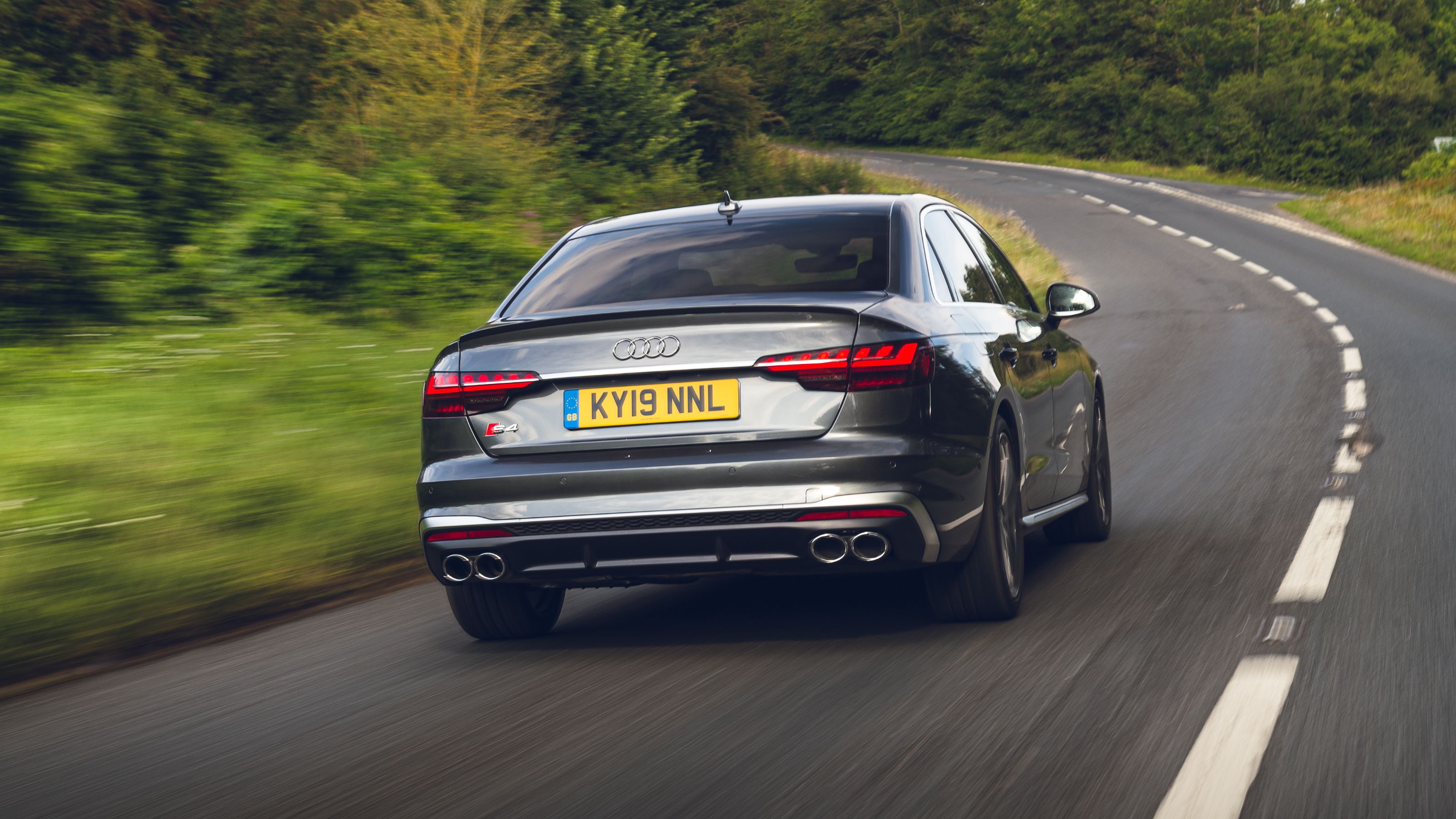 Audi S4 B9 rear