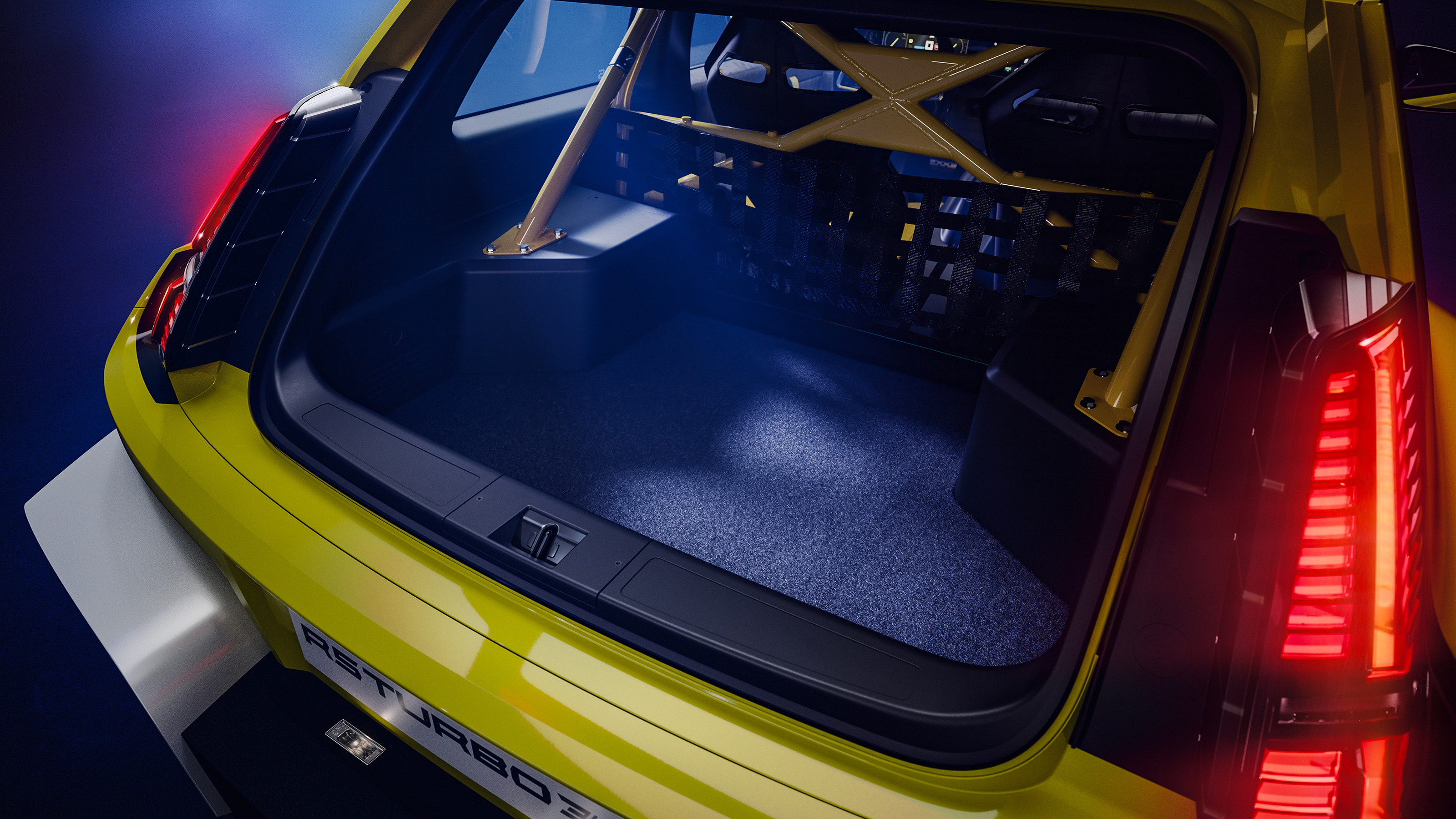 Renault 5 Turbo 3E – roll cage