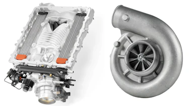 Centrifugal and normal supercharger