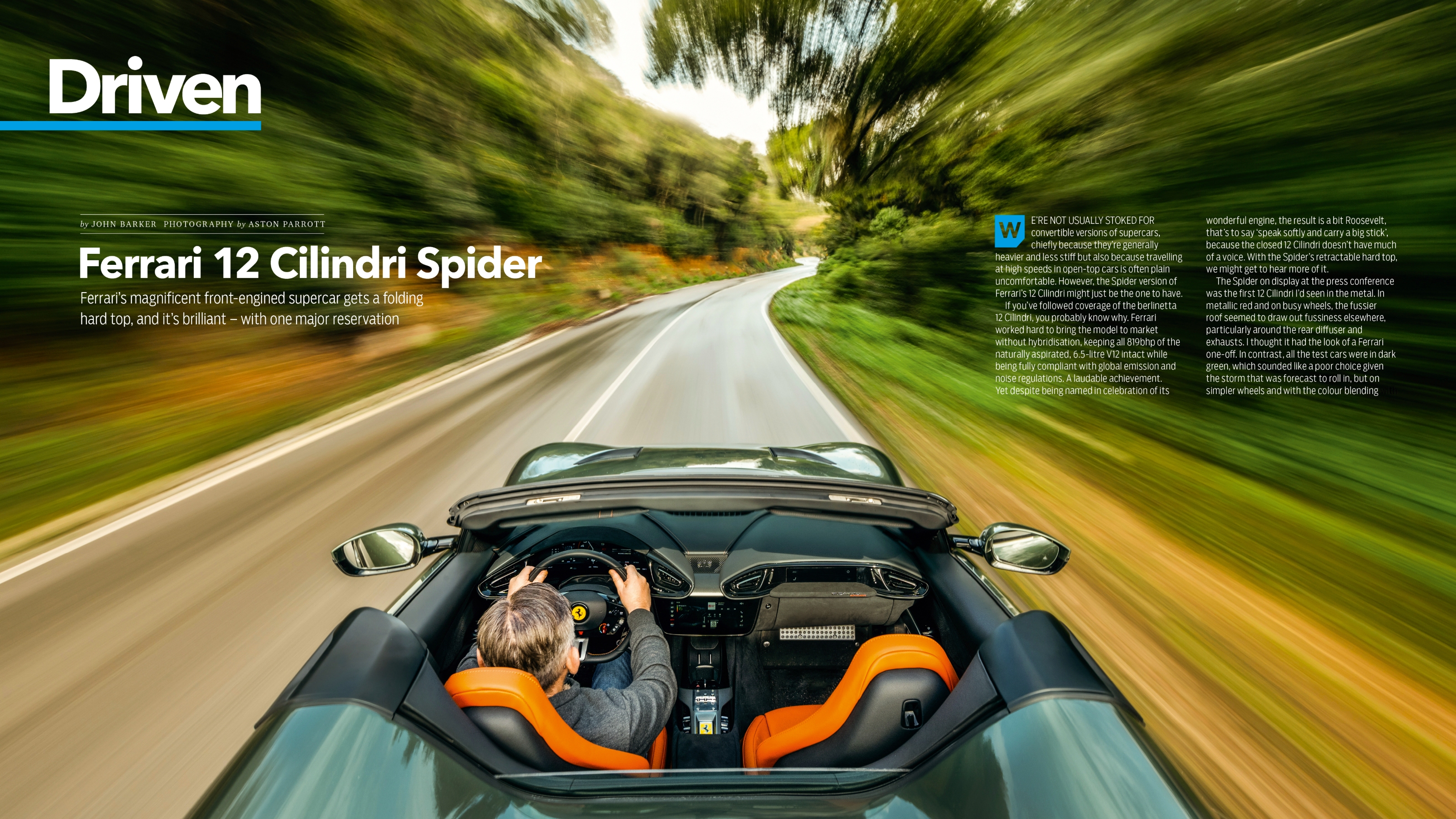 evo 332 – Ferrari 12 Cilindri Spider