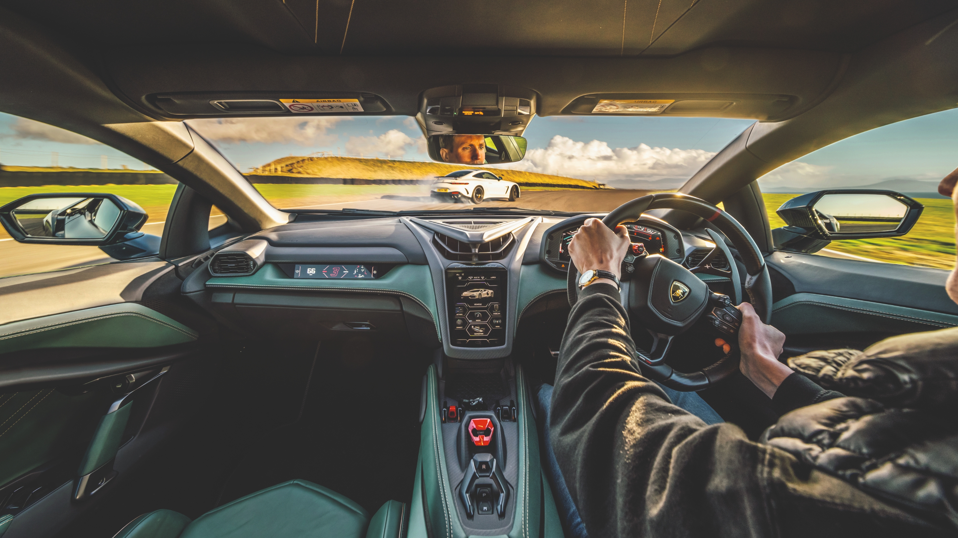 Lamborghini Revuelto interior