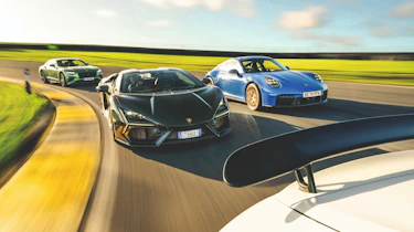 All-wheel-drive test – Lamborghini, Porsche and Bentley