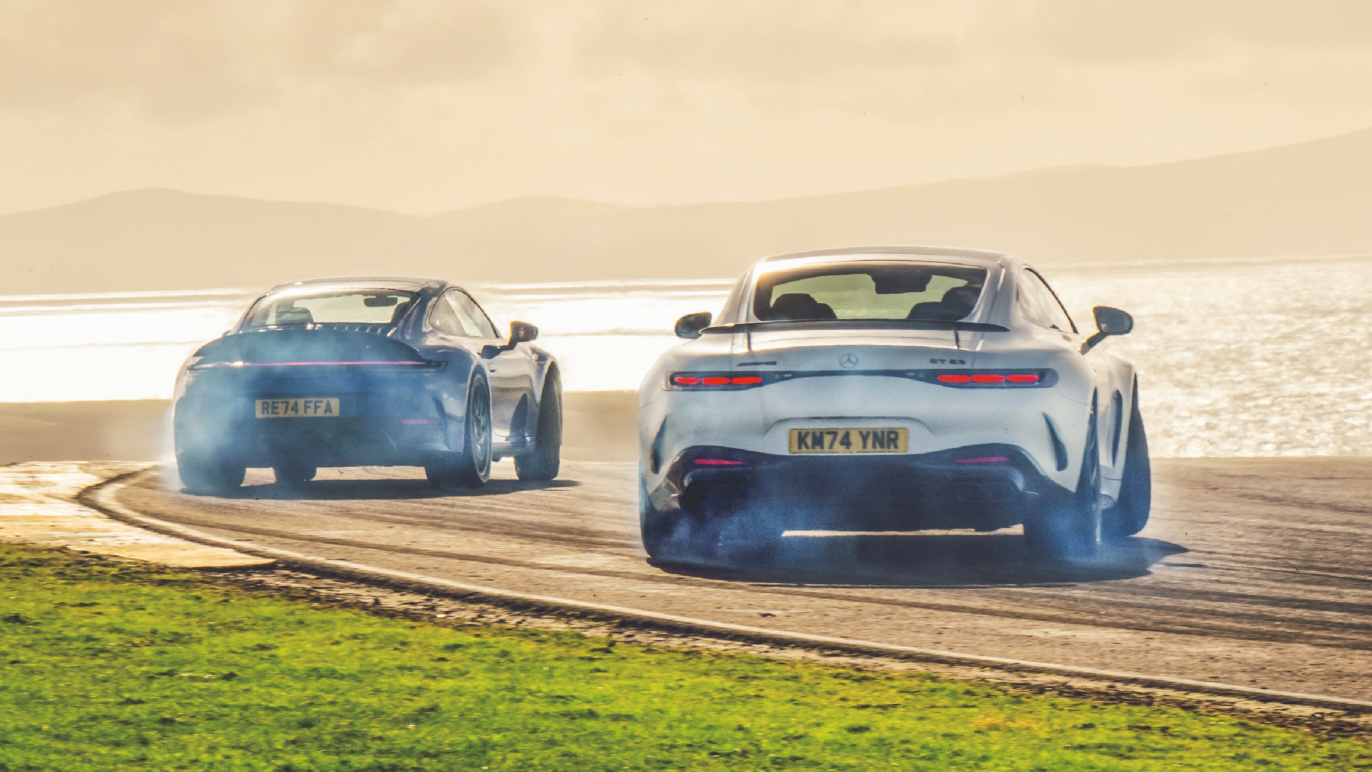 All-wheel-drive test – Mercedes and Porsche