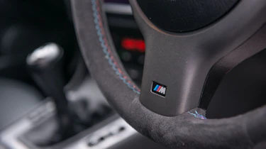 BMW M3 CS E46 interior details