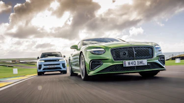 AWD track test – Bentley and Range Rover