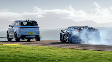AWD track test – Revuelto and Range Rover