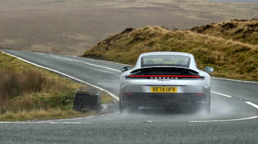 BMW M4 v Porsche 911 rear