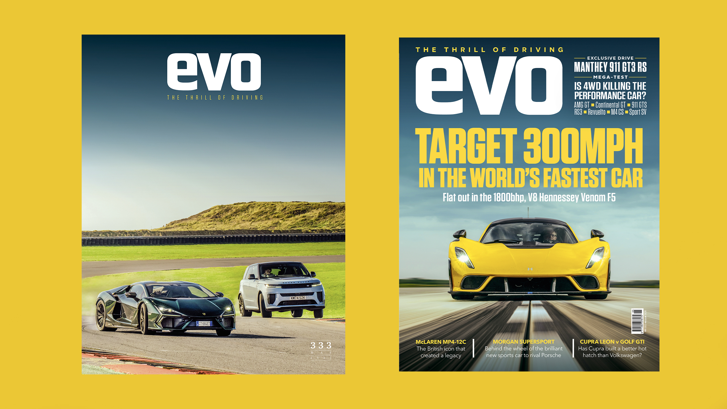 evo issue 333 covers