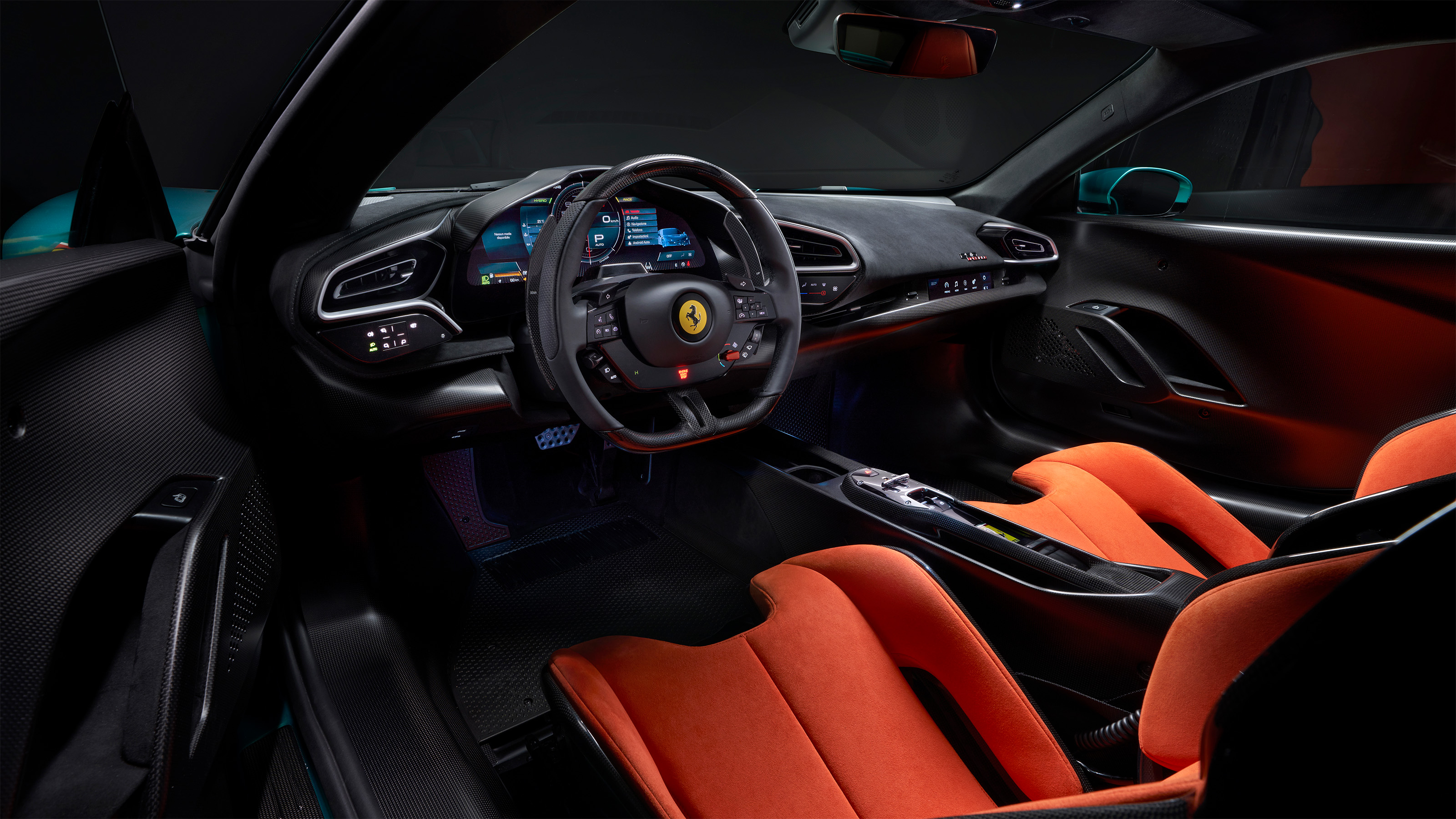 Ferrari 296 Speciale – interior