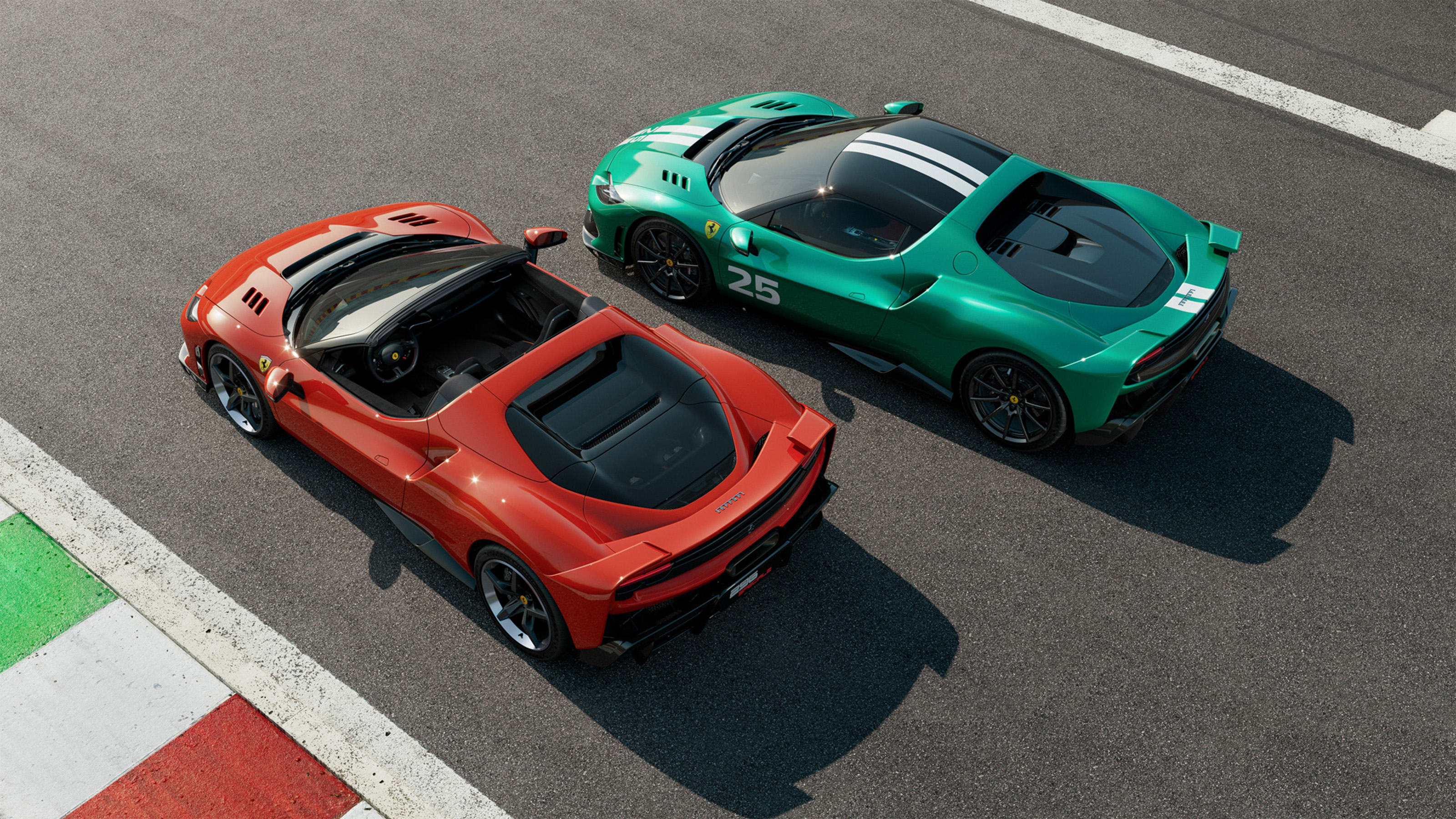 Ferrari 296 Speciale – roof
