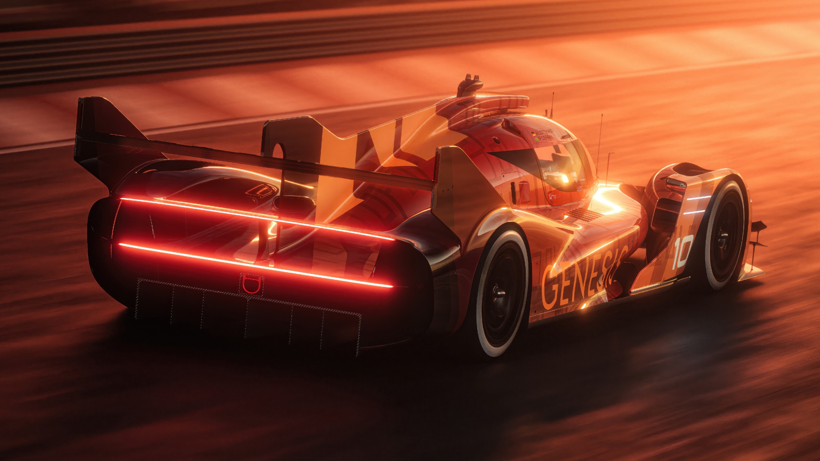 Genesis hypercar rear