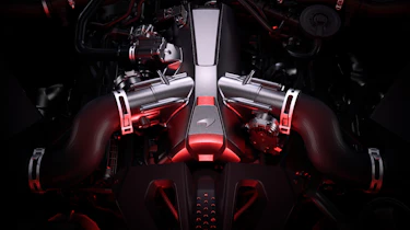 McLaren 750S engine