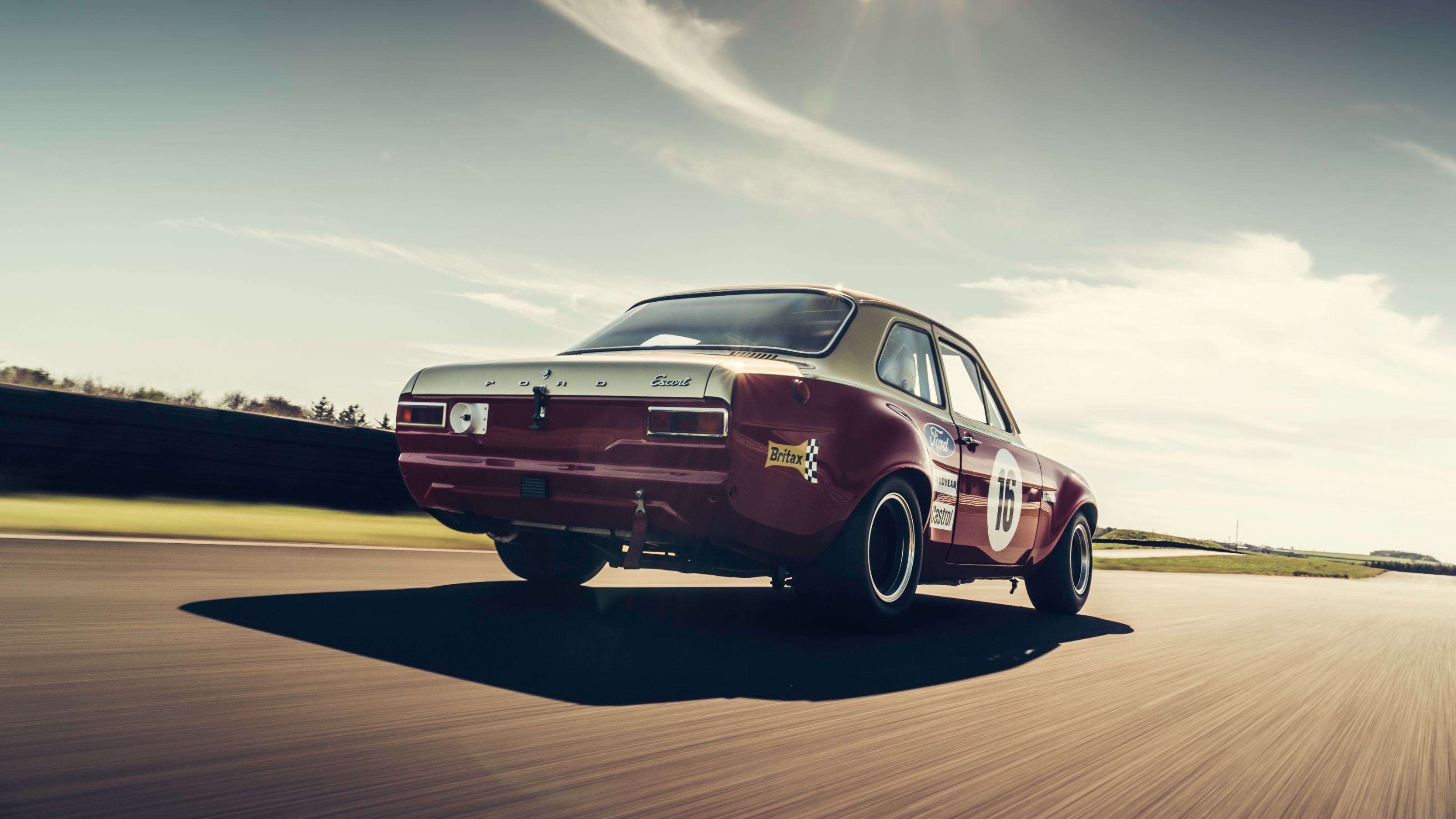 Ford Escort Alan Mann 68 – rear