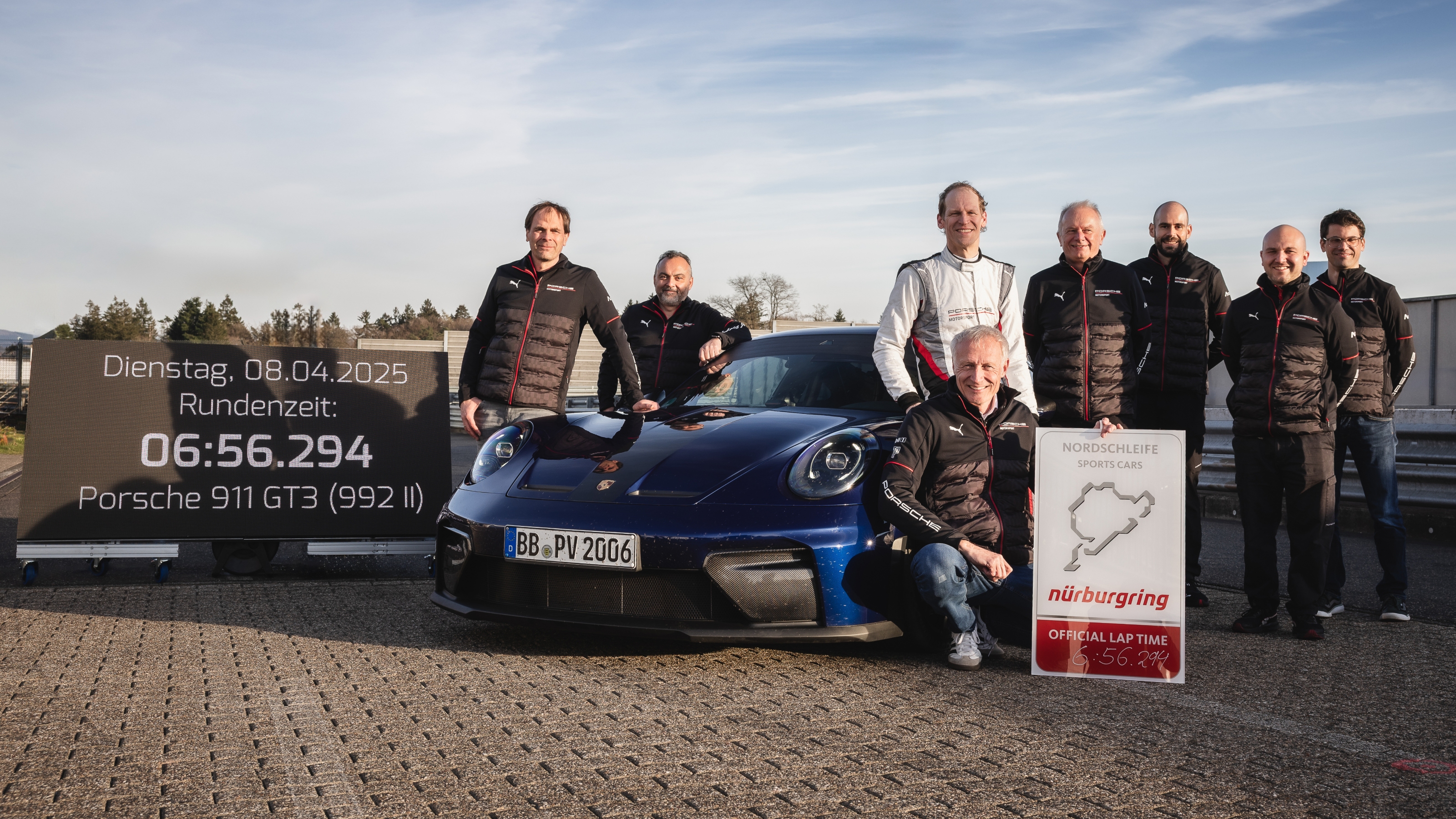Porsche 911 GT3 Nürburgring team