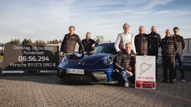 Porsche 911 GT3 Nürburgring team