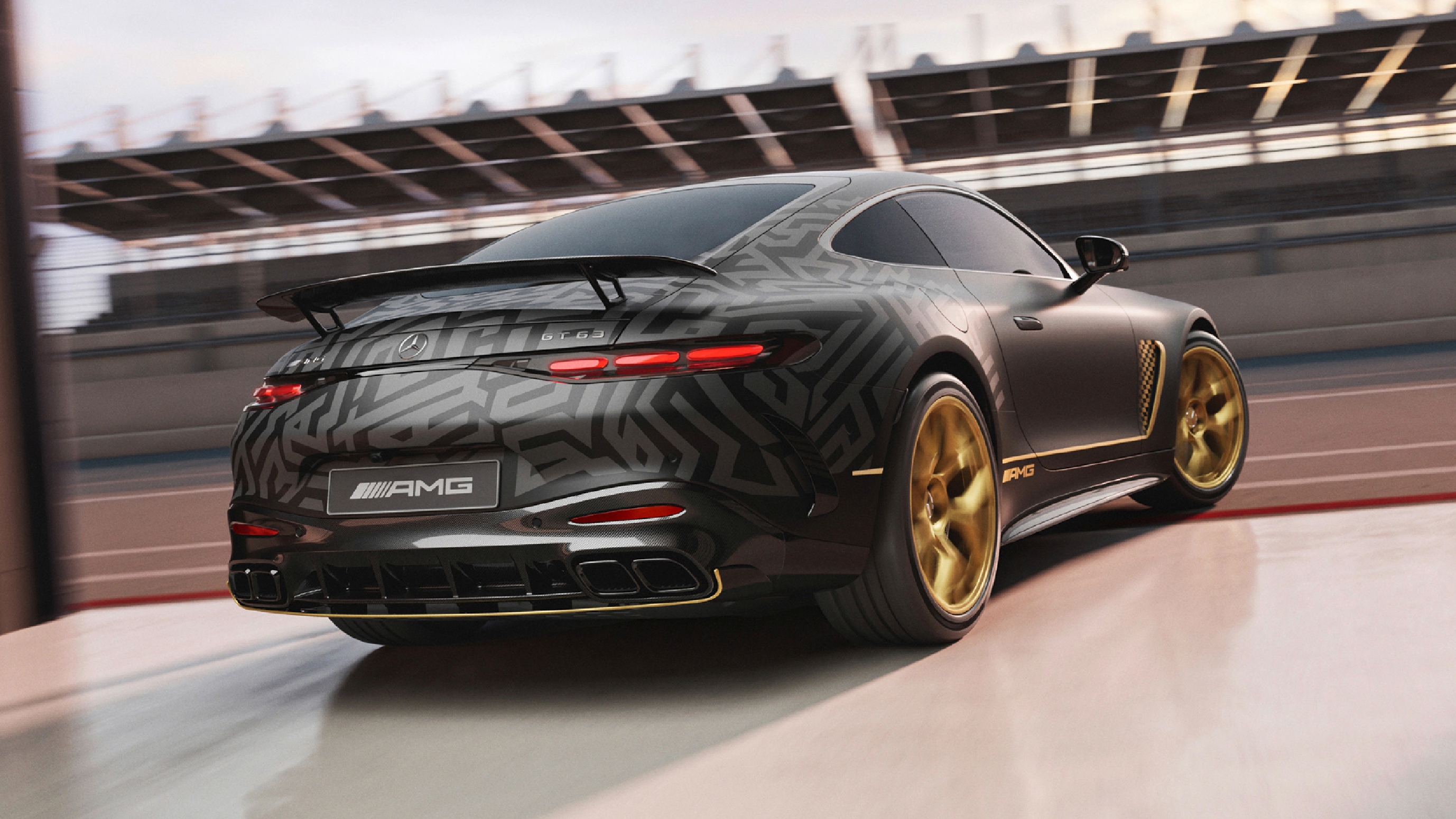 Mercedes-AMG GT APXGP edition – rear