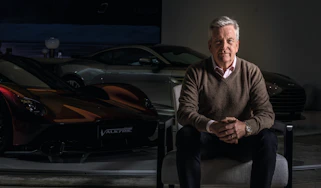Adrian Hallmark Aston Martin CEO