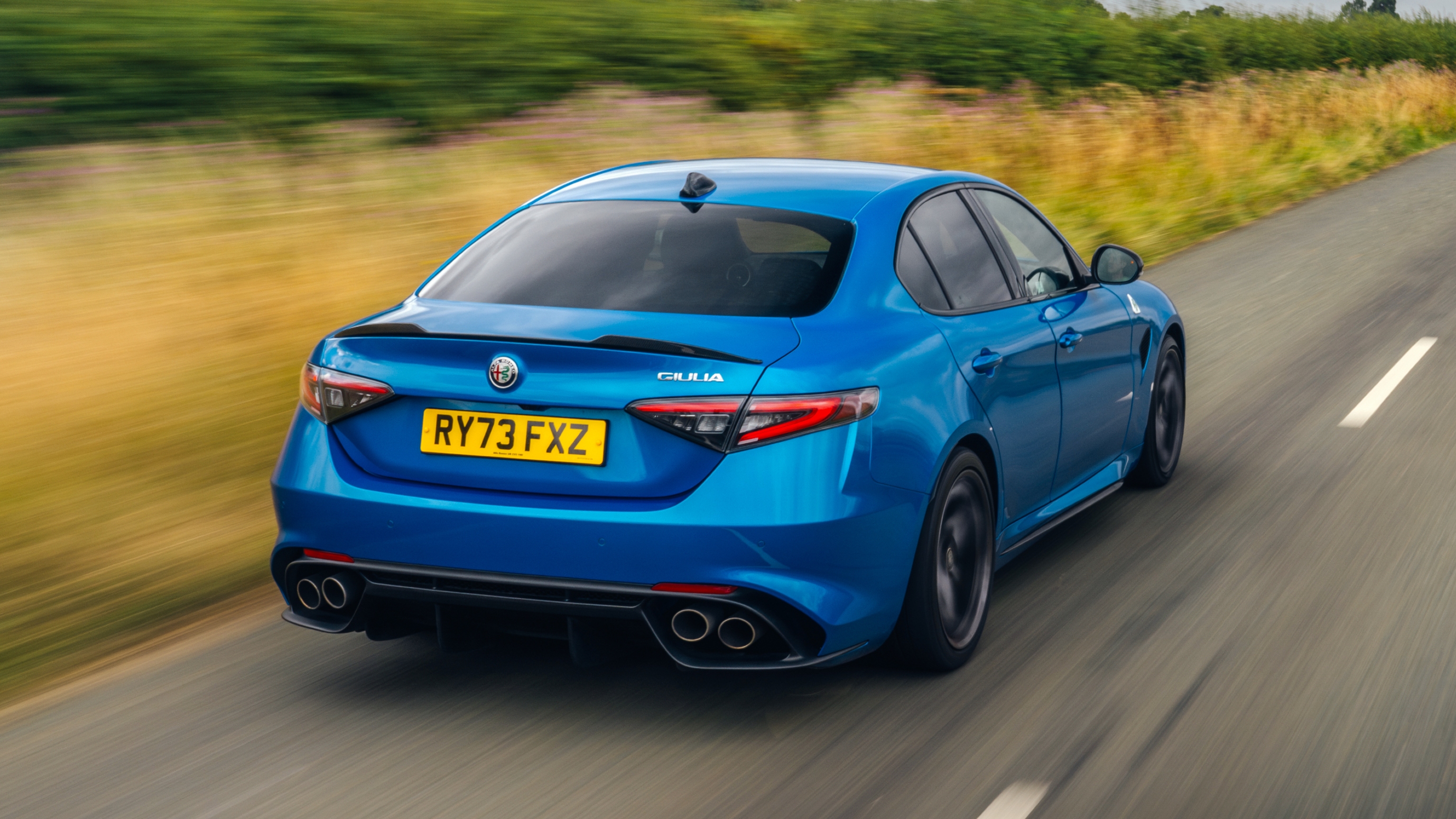 Alfa Romeo Giulia Quadrifoglio – rear