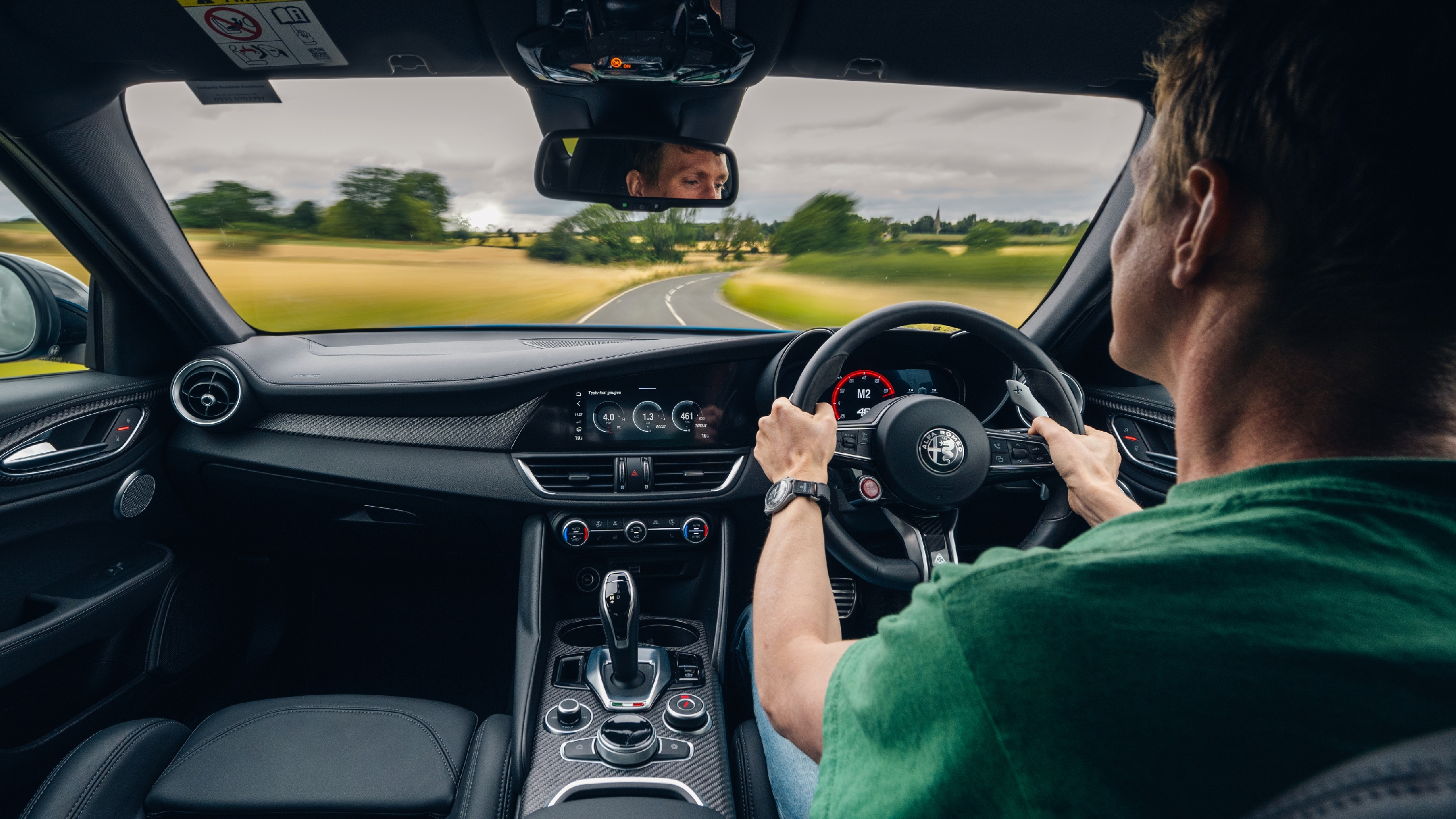 Alfa Romeo Giulia Quadrifoglio – driving