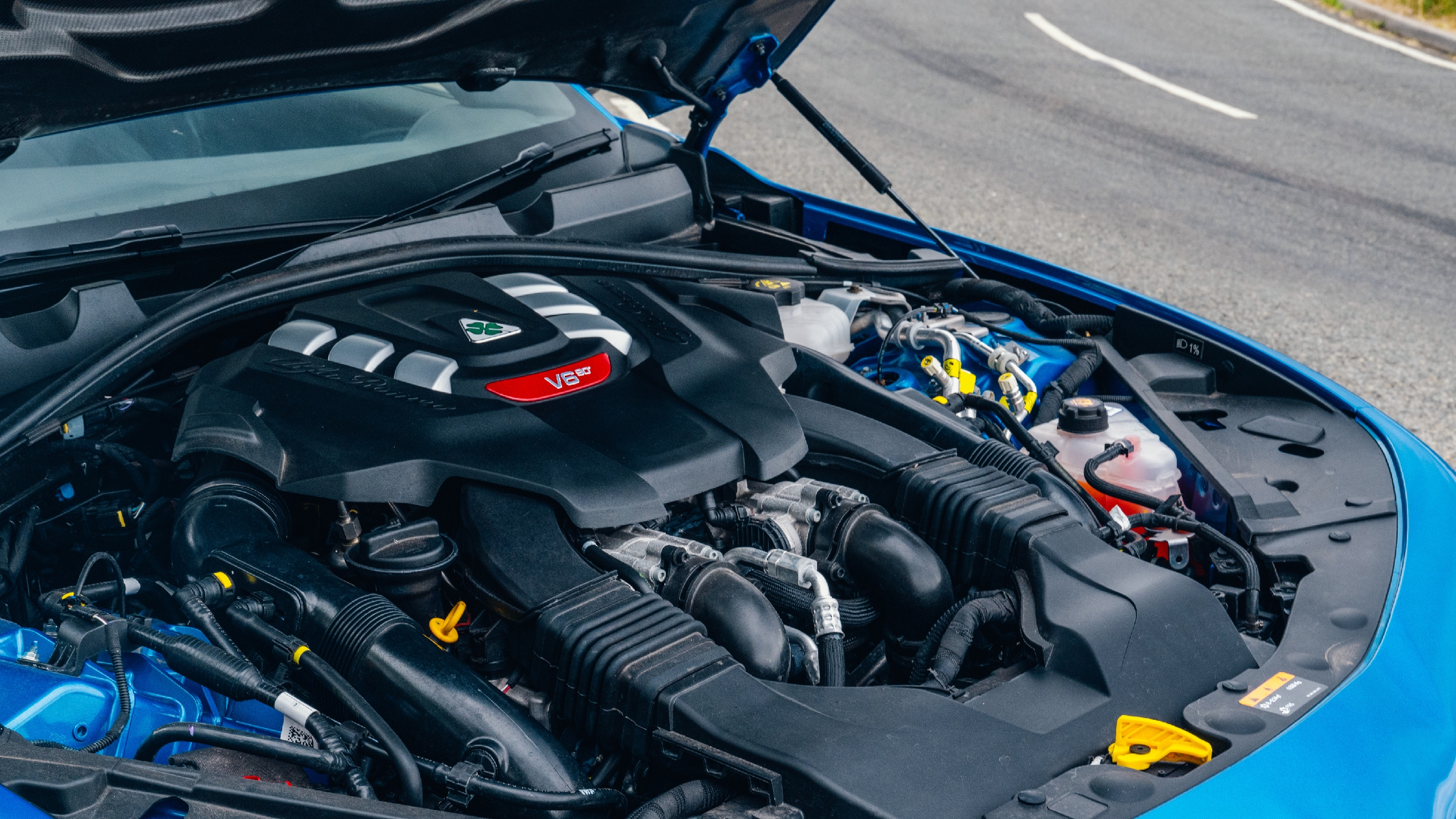 Alfa Romeo Giulia Quadrifoglio – engine