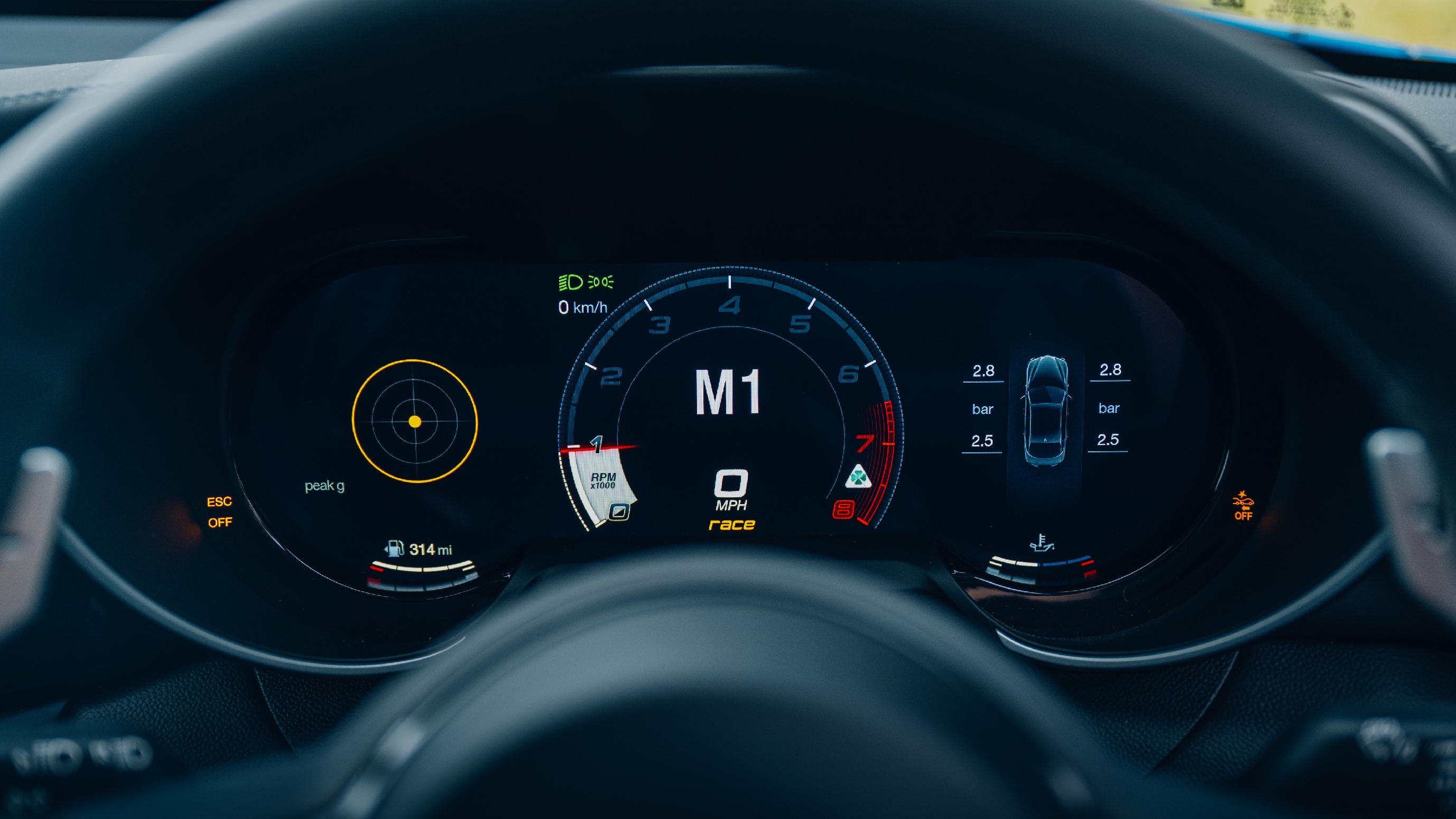 Alfa Romeo Giulia Quadrifoglio – interior details