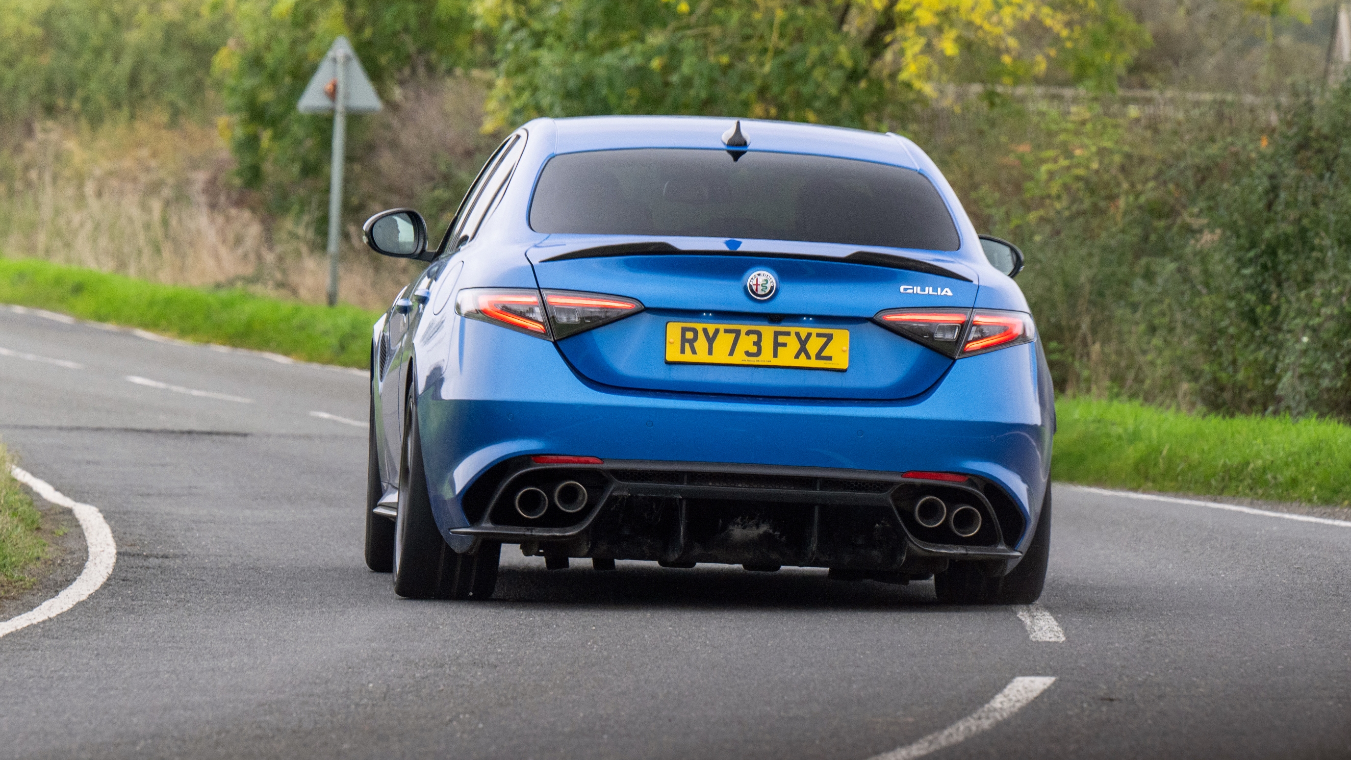 Alfa Romeo Giulia Quadrifoglio – rear