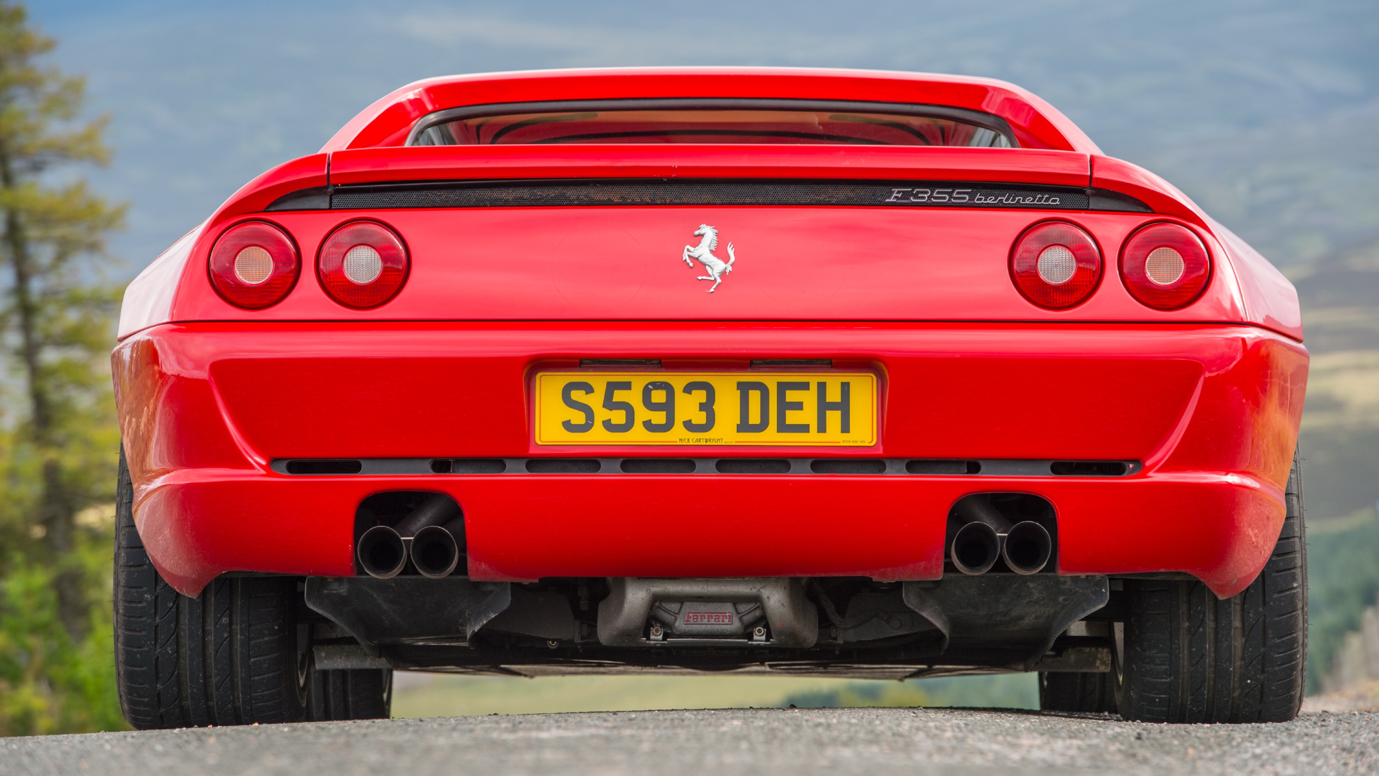 Ferrari F355 – rear