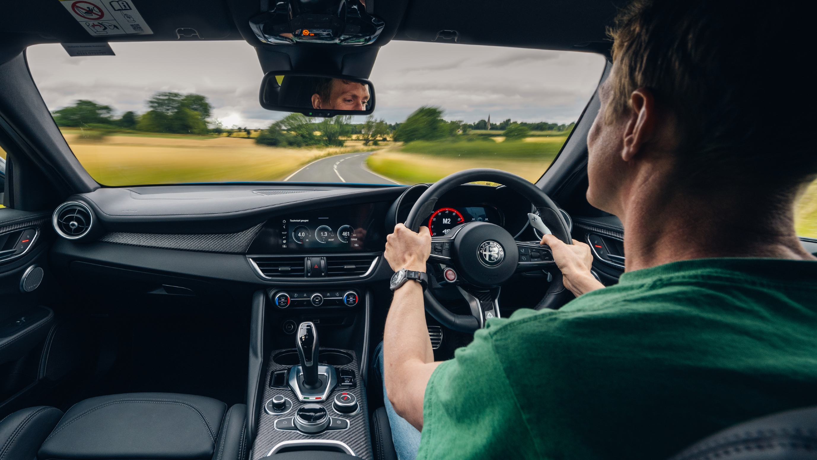 Alfa Romeo Giulia QV interior