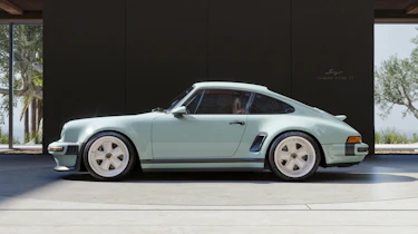 Porsche 911 Carrera Coupe reimagined by Singer – side