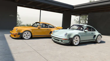 Porsche 911 Carrera Coupe reimagined by Singer – front