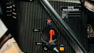 Jaguar XJR-15 interior details