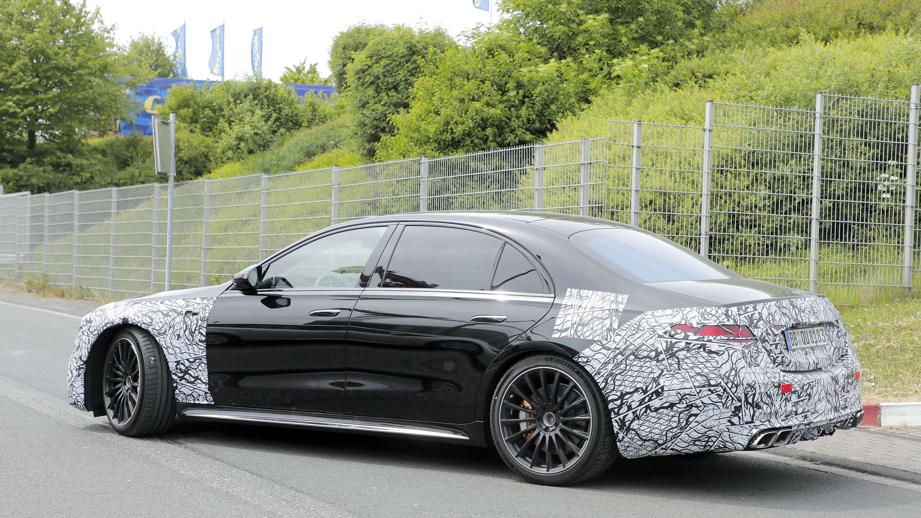 Mercedes-AMG S63 rear