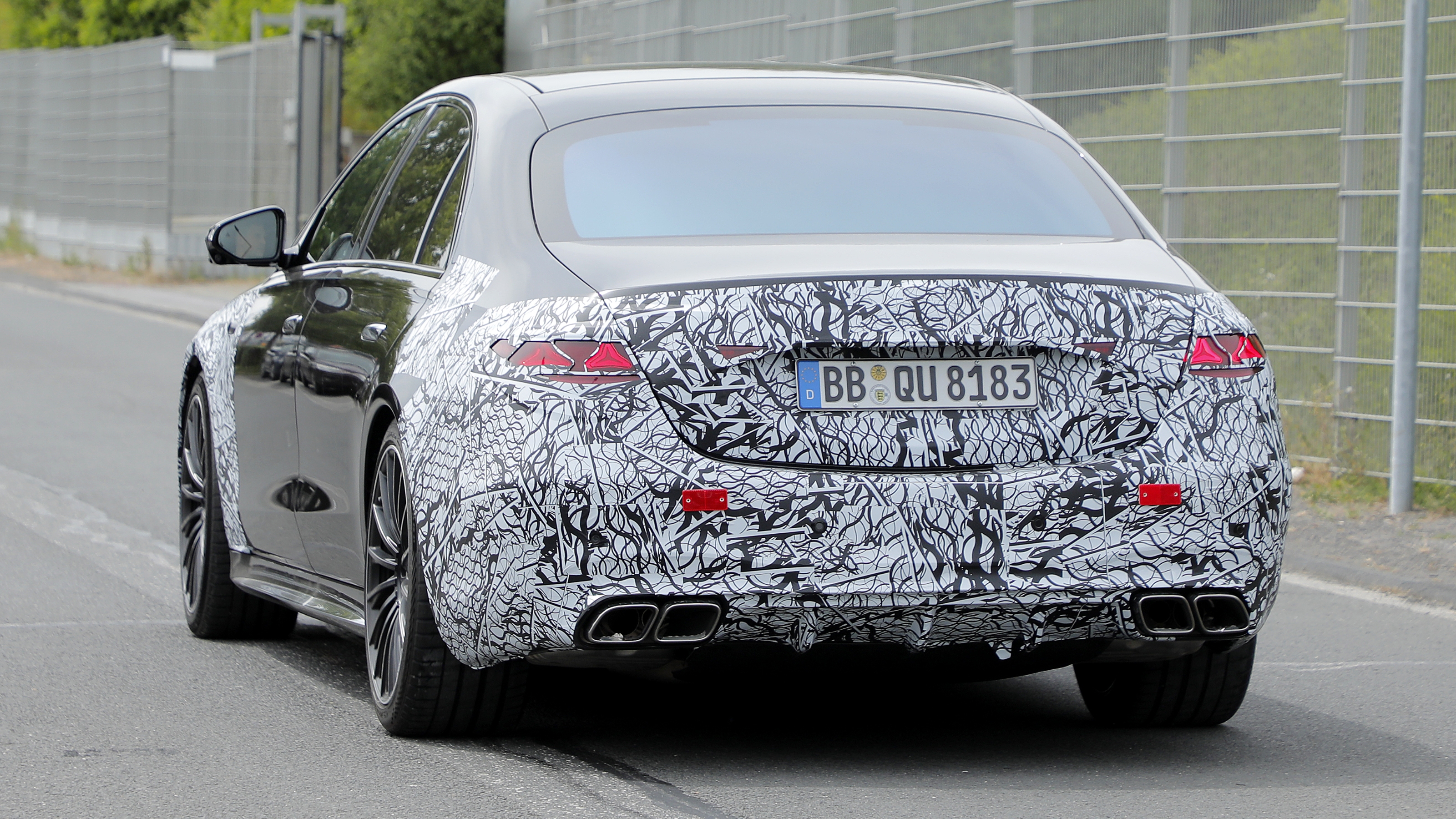 Mercedes-AMG S63 rear