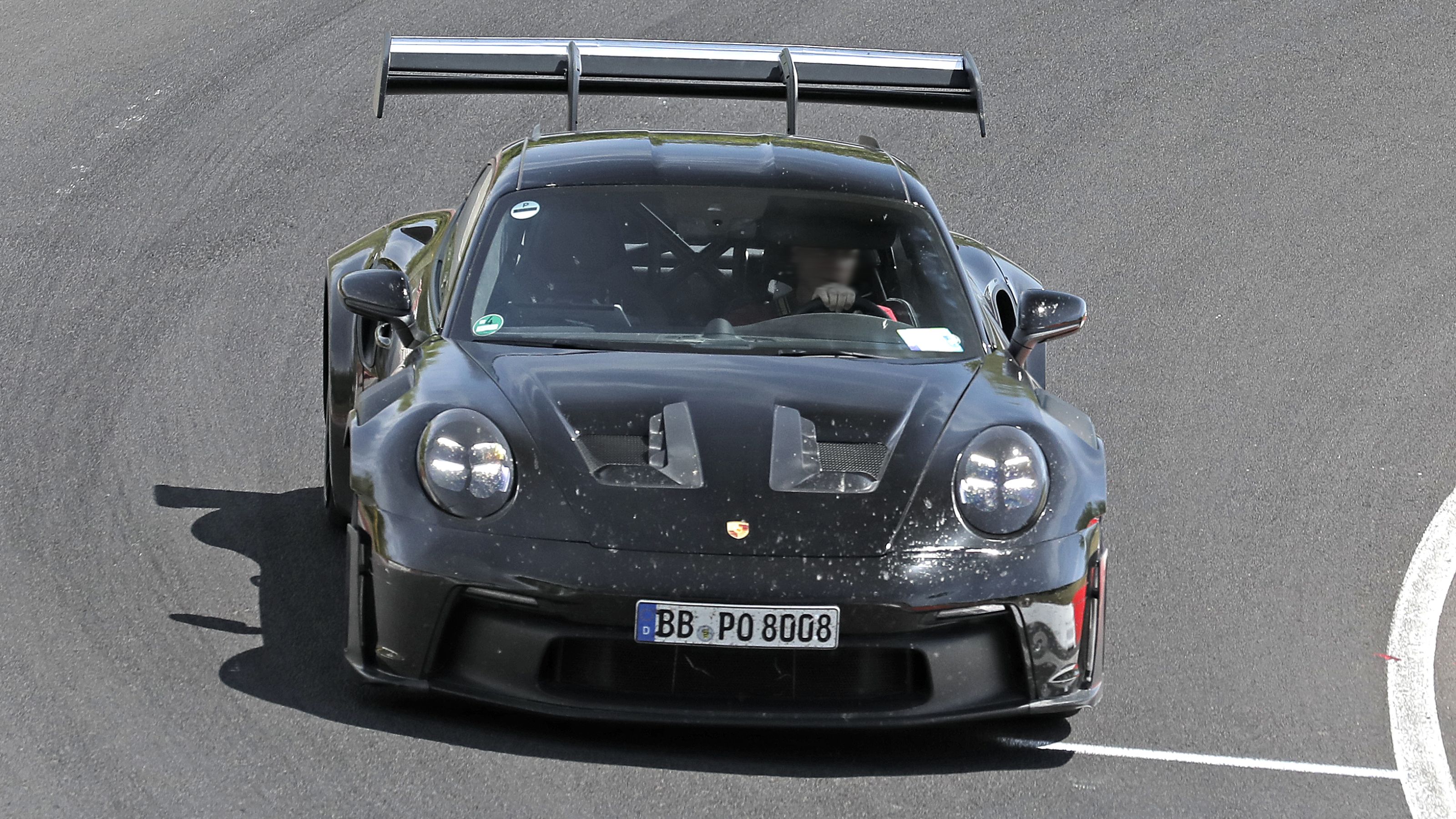 Porsche mule Nürburgring