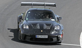 Porsche mule Nürburgring