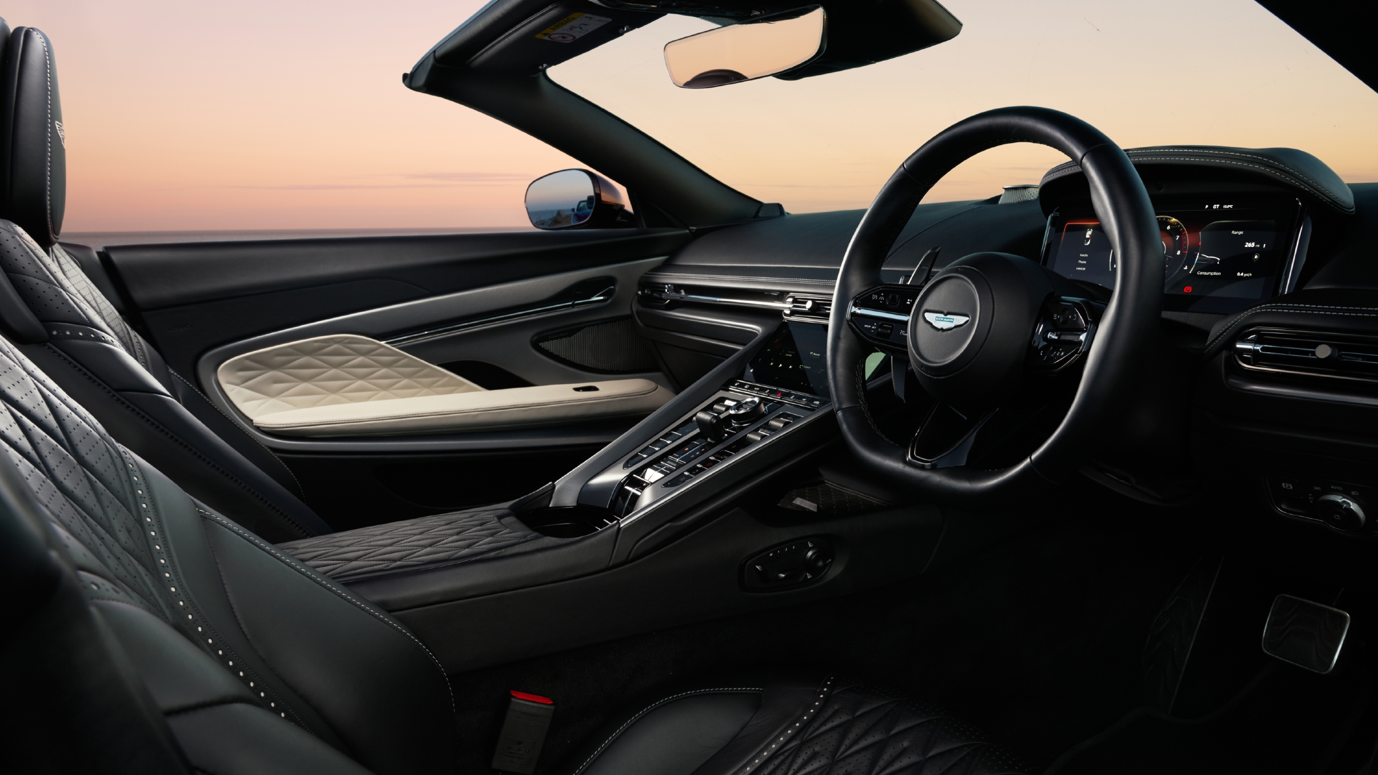 Aston Martin DB12 Volante interior