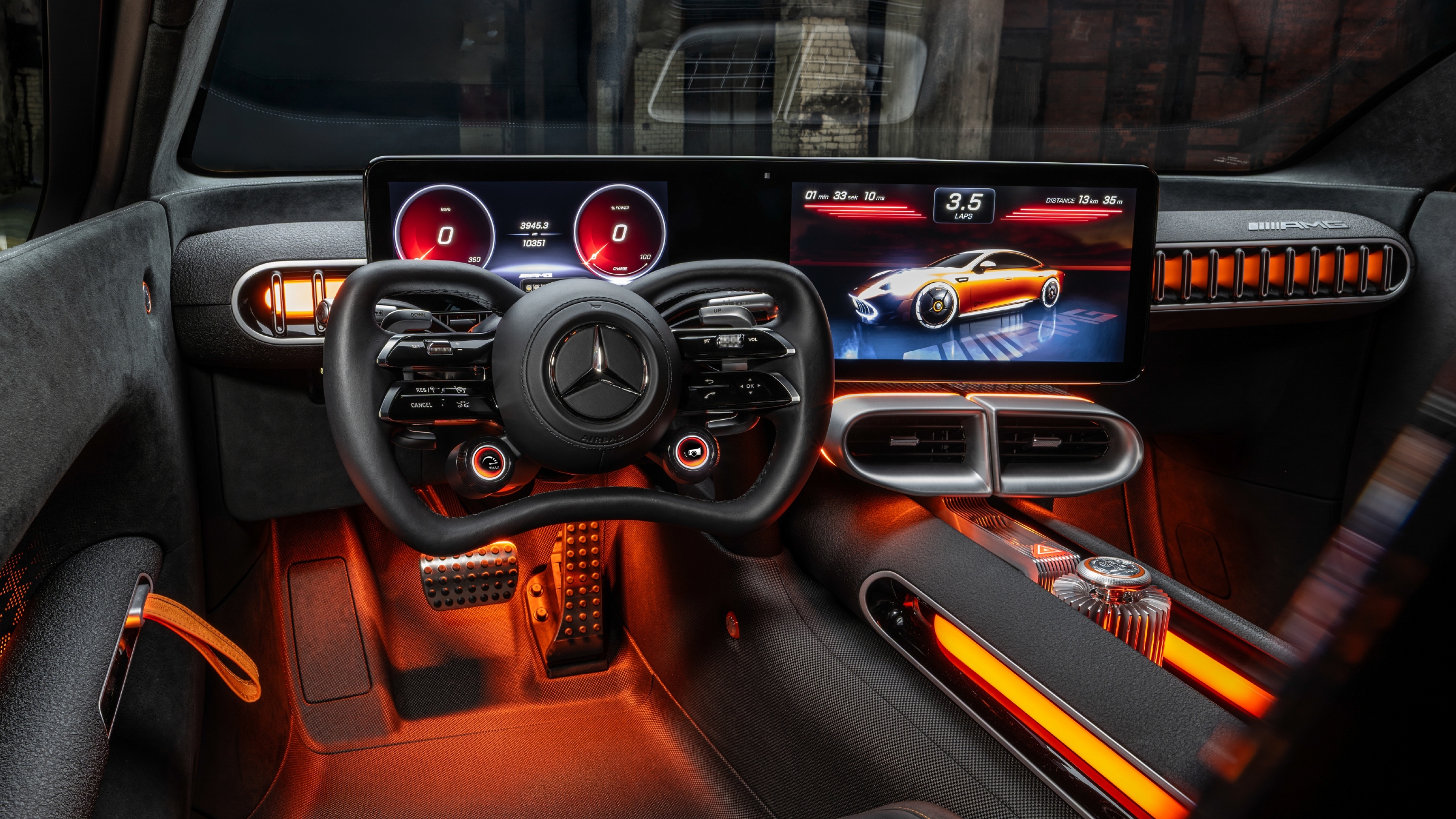 Mercedes-AMG Concept GT XX – interior